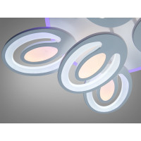 Світлодіодна люстра 8054 Diasha 2528/6+3WHLED3colordimmer