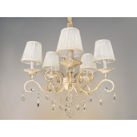 Люстра с абажурами на 5 ламп Diasha 4837/5