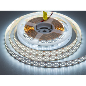 LED стрічка 24в, 300 діодів на метр, 20мм, холодний Diasha N24-2835-300-CW-20-20