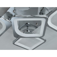 Люстра в спальню 60 Вт, хром Diasha S8060/4+1HR