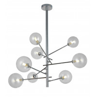 Люстра молекула светодиодная в стиле лофт Levistella 761LLP01-8 CR+CL