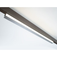 Лінійний поворотний трековий led світильник магнітний, 36Вт, чорний Diasha QY-CX20C-600D-BK