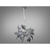 Люстра в спальню на 6 ламп, хром Diasha 7229-9PHR