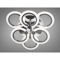 Светодиодная люстра под потолок с пультом управления Diasha 8022/3+3HRLEDRGBdimmer