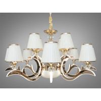 Люстра в зал с абажурами 60W Diasha 8329/8+4G4100K