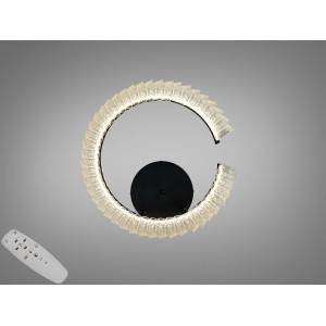 Стельова LED люстра півкільце шампань 50 Вт Diasha 2509/500CG