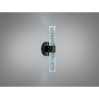 Настінний LED бра 5 Вт чорний хром з бульбашками Diasha 8151-CBK