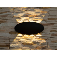 Уличное лед бра подсветка Diasha HS8165-8W-BK