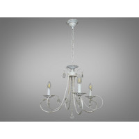 Люстра в спальню на три лампы Е14 Diasha 8041/3WH Люстра в спальню на три лампы Е14 Diasha 8041/3WH