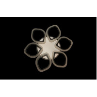 Люстры лед 5576/6 BK LED 3 COLOR