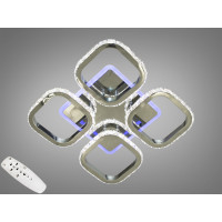 Люстра светодиодная в спальню потолочная 65W Diasha S8303/4LED3colordimmer
