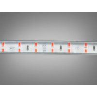 LED стрічка 220в, 120 шт/м, герметична, 12мм, червоний Diasha P220-2835-120-RED-65-12