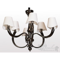 Люстра в зал с абажуром Diasha 19041/6BHR