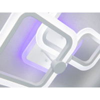 Пристельова світлодіодна люстра Серія 8060 біла 65W пульт димер регулювання кольору 3200 6000K Diasha A8208/3WHLED3colordimmer