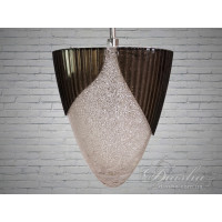 Сучасна світлодіодна підвісна люстра в стилі модерн, 20W, чорна Diasha F6001/1BK