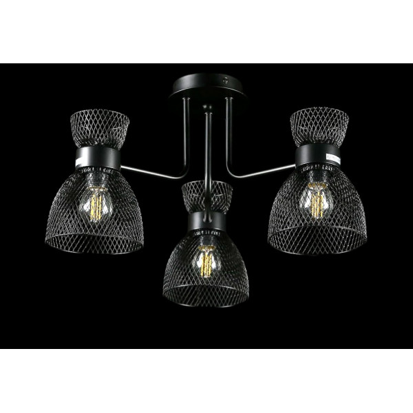 Люстра с плафонами  L07492/3 (BLACK) Splendid-Ray
2553