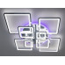Сучасна LED люстра з пультом, диммером та підсвіткою, 225W Diasha 8160/8HRLED3colordimmer