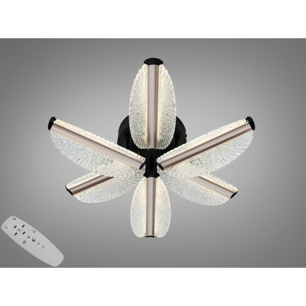 Люстра Diasha шампань LED 55W з пультом Diasha 2407/6SCG Люстра Diasha шампань LED 55W з пультом Diasha 2407/6SCG