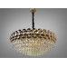 Перлина колекції, велика кришталева люстра під 19 ламп,  Diasha QS6608/800G