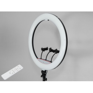 Мультифункціональна селфі лампа з пультом, без штатива, живлення 220В Diasha SL-22