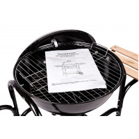 Гриль мангал барбекю угольный с крышкой LV 20014497F