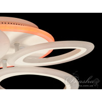 Лед люстра потолочная светодиодная с пультом Diasha A8059/2+2WHLED3colordimmer
