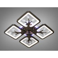 Люстры светодиодные с пультом Diasha S8157/4BHR LED 3color dimmer 