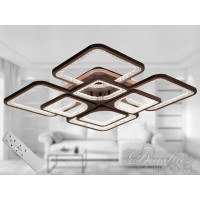 Потолочная светодиодная люстра с пультом и ночником Diasha MX2559/4+4CF LED 3color dimmer 