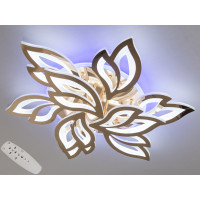 Светодиодная люстра в зал 140W Diasha 8165/6+3GLED3colordimmer