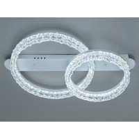Стельова люстра Diasha біла 65W LED Diasha MX78203/400+300WH