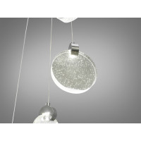 Люстра каскад светодиодная 24W Diasha 3008/8HR