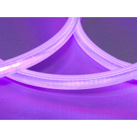 COB LED стрічка 220в, 288 шт/м, герметична, 10мм, рожевий Diasha P220CL-COB-288-PINK-65-10