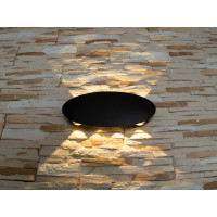 Уличное лед бра подсветка Diasha HS8165-8W-BK