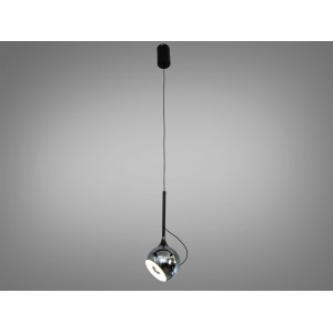 LED підвіс Diasha чорний хром 7Вт CCT вимикач Diasha QY-H1208CH