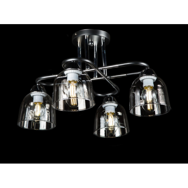 Люстра с плафонами  LGH50316/4 (BK+CR) Splendid-Ray
286131