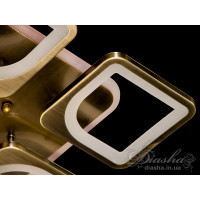 Люстры светодиодные Diasha MX2281/4S BR LED 3color dimmer