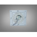LED стельова люстра біла 45 Вт  Diasha DB-8501B/280x280RGB