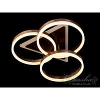 LED люстра потолочная светодиодная с пультом управления Diasha 8872/3WHLED3colordimmer