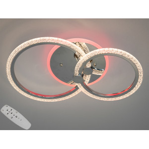 Люстра светодиодная с пультом 55W Diasha A8180/2HRLED3colordimmer