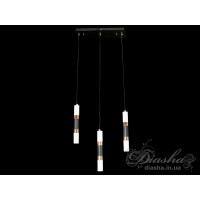 Светодиодная люстра-подвес Diasha 1015/3FG+BK