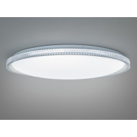 Світлодіодна стельова люстра біла 85 Вт 15 м² Diasha 6607/500WH