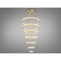 Люстра хрустальная в большой зал 235W Diasha 7201-22A