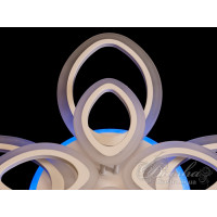 Светодиодные люстры Diasha A8059/4+4BK LED dimmer-2.4G 