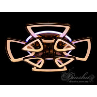 Люстры светодиодные Diasha 8118/4+4BHR LED 3color dimmer  