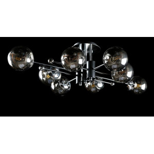 Люстра с плафонами  L91191/8 (BLK+CR) Splendid-Ray
0260802