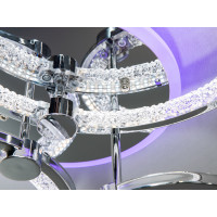 LED люстра с пультом управления 70W  Diasha 8180/3HRLED3colordimmer