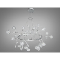 Декоративная люстра  45 ламп хром сатин Diasha Y889-45CSL