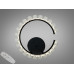 Стельова люстра LED чорна 50 Вт з пультом Diasha 2511/500BK