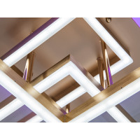 Світлодіодна стельова люстра 7001GLED золото з дистанційним керуванням Diasha 7001GLED3colordimmer