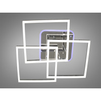 Потолочная светодиодная люстра светильник с пультом и подсветкой Diasha MX11058/3L HR LED 3color dimmer